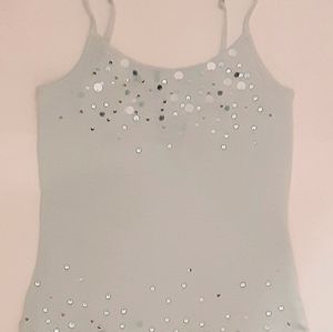 (NEW). JUSTICE, JUNIOR GIRLS SIZE 10 SUMMER TANK TOP.